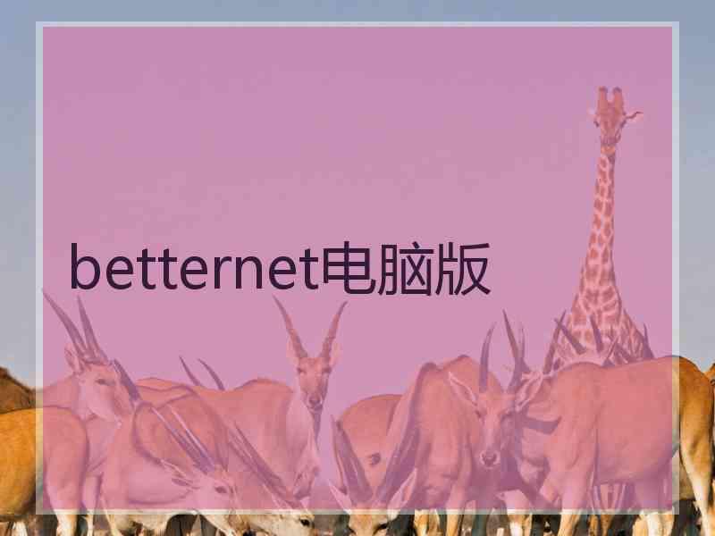 betternet电脑版