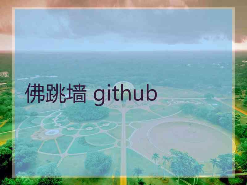佛跳墙 github