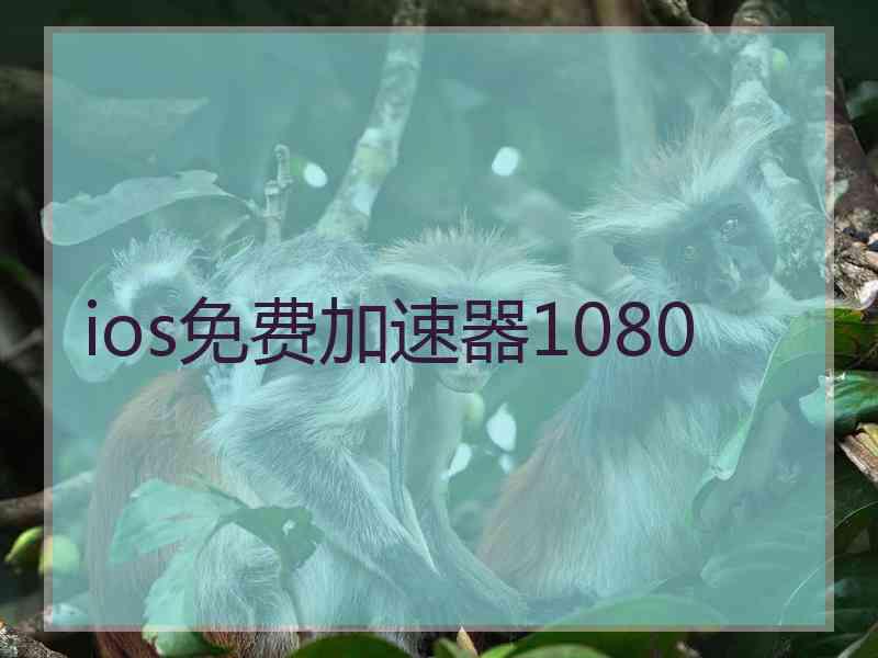 ios免费加速器1080