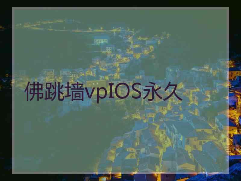 佛跳墙vpIOS永久