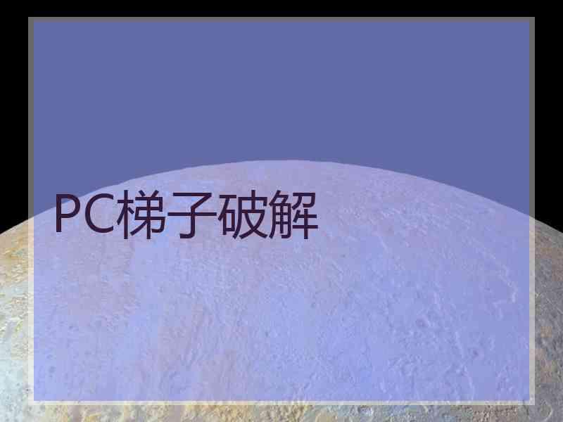 PC梯子破解
