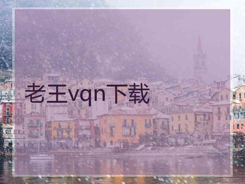 老王vqn下载