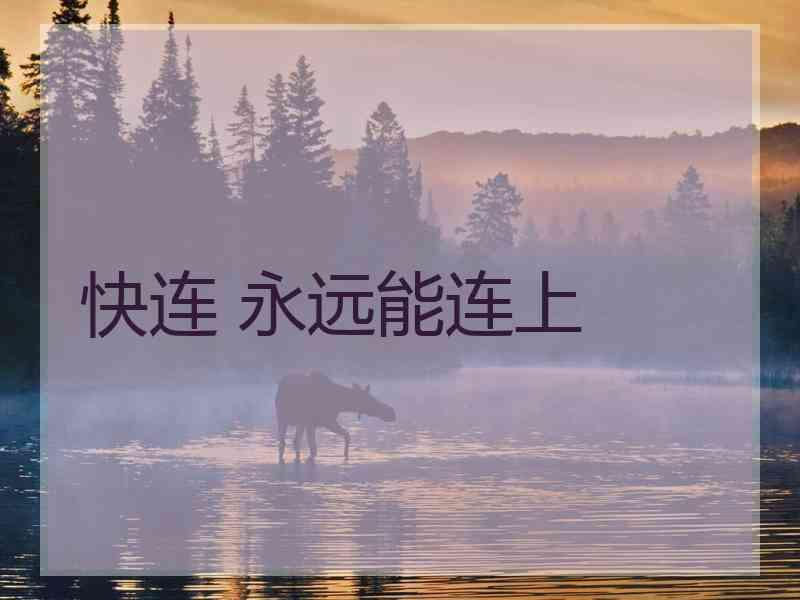 快连 永远能连上