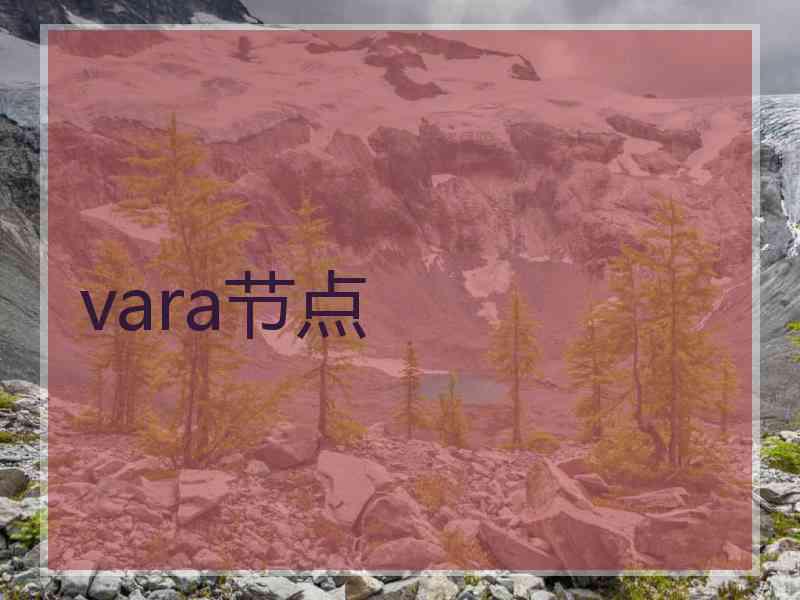 vara节点