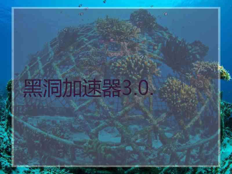 黑洞加速器3.0.
