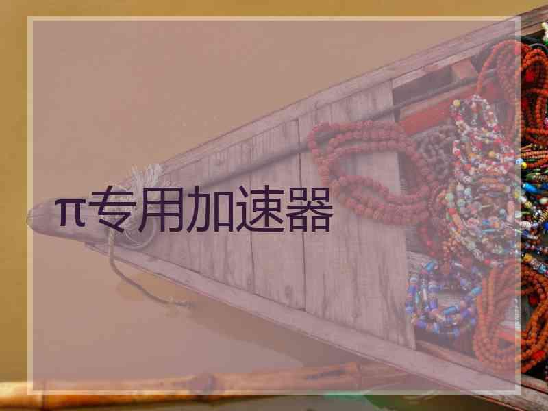 π专用加速器