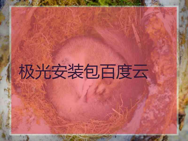 极光安装包百度云