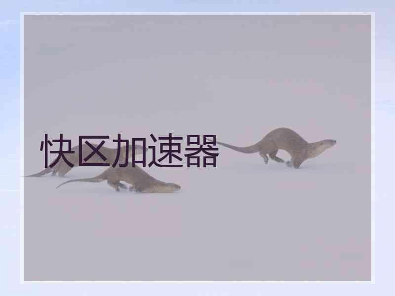 快区加速器