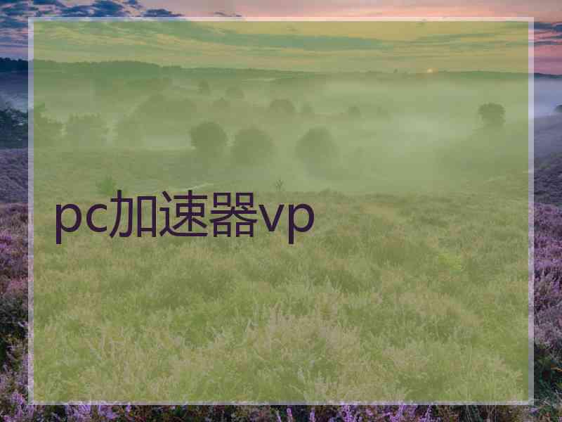 pc加速器vp
