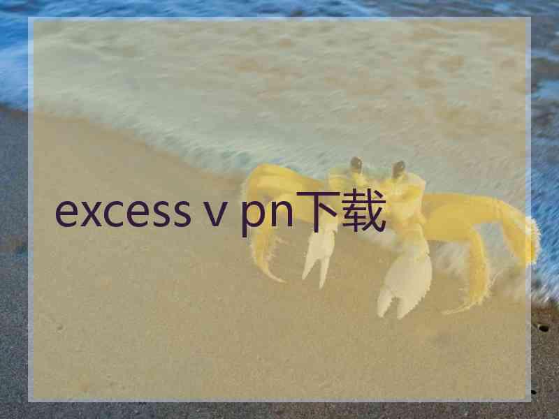 excessⅴpn下载