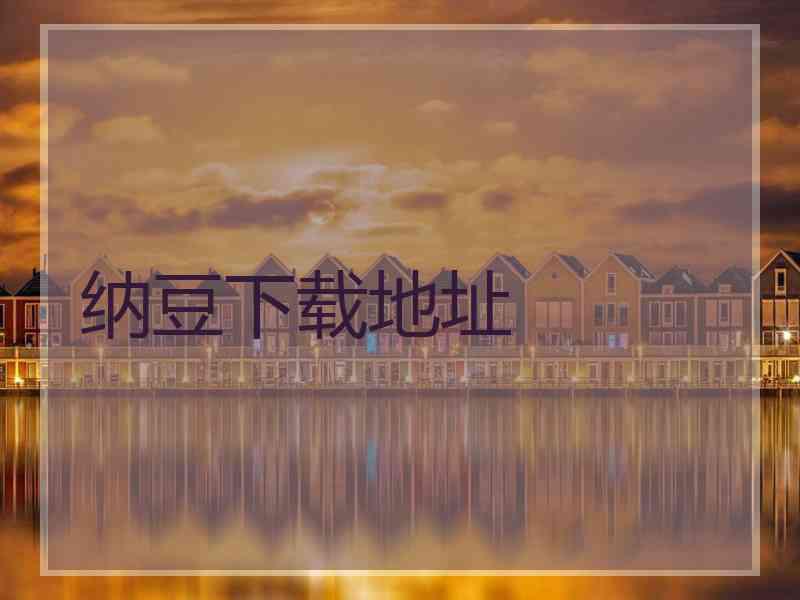 纳豆下载地址