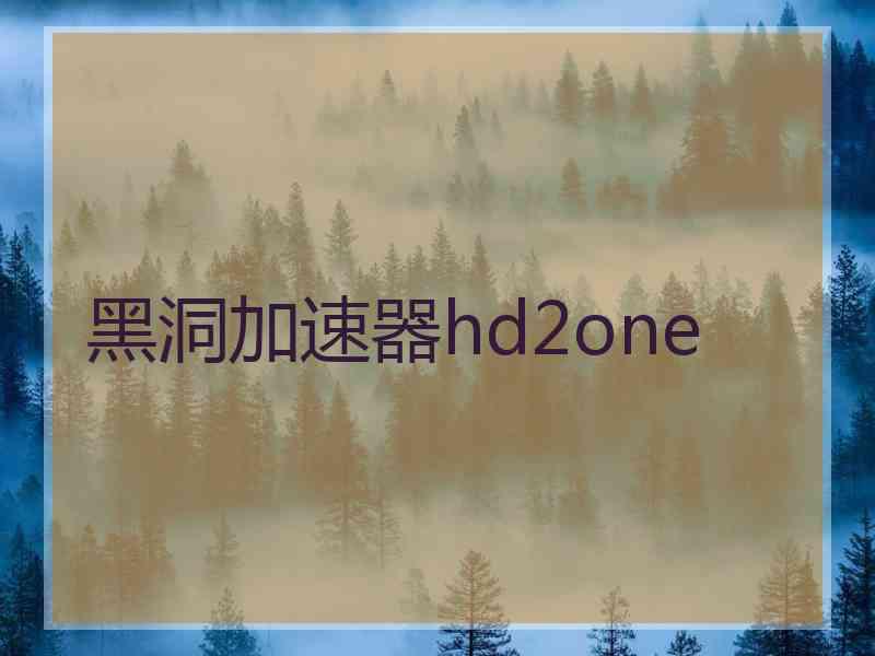 黑洞加速器hd2one