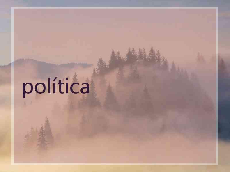 política