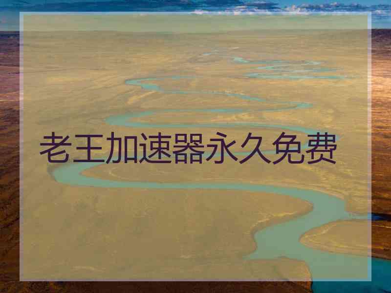 老王加速器永久免费