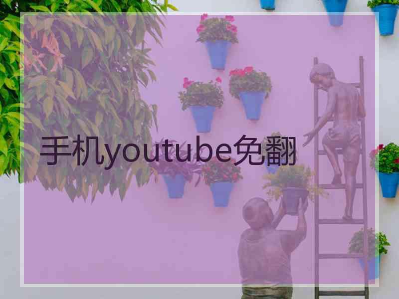手机youtube免翻