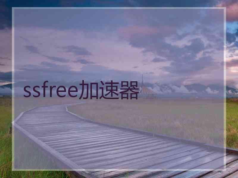 ssfree加速器