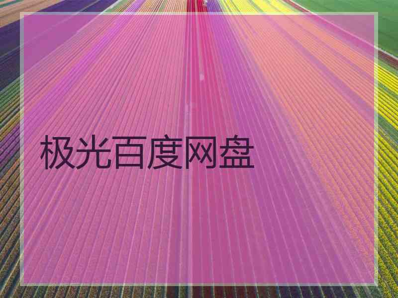 极光百度网盘