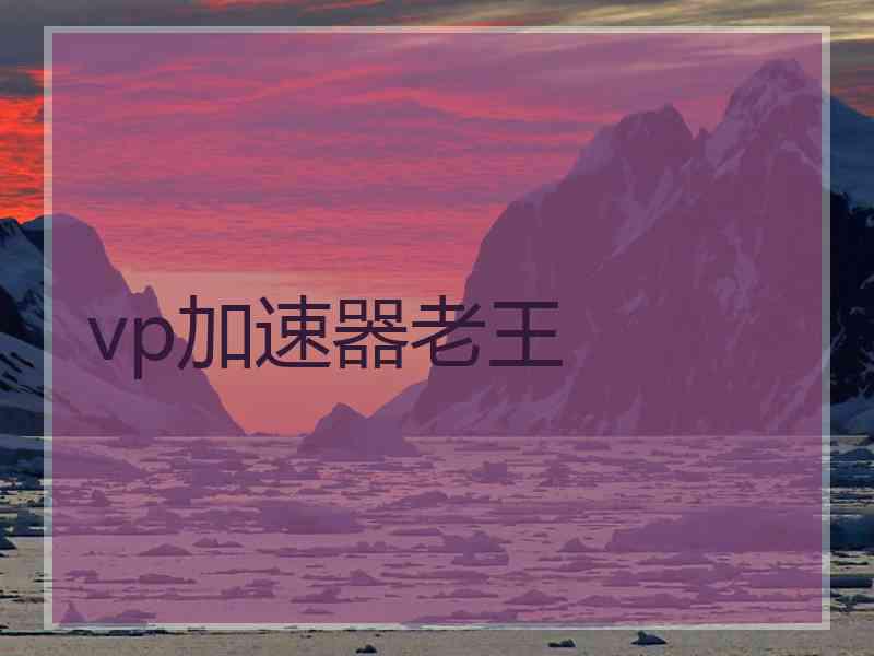 vp加速器老王