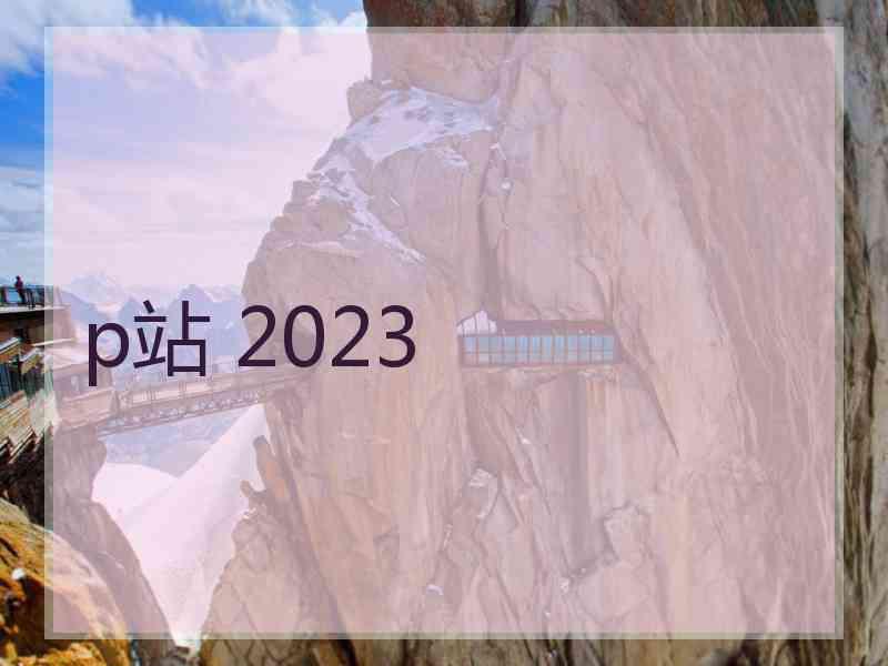 p站 2023