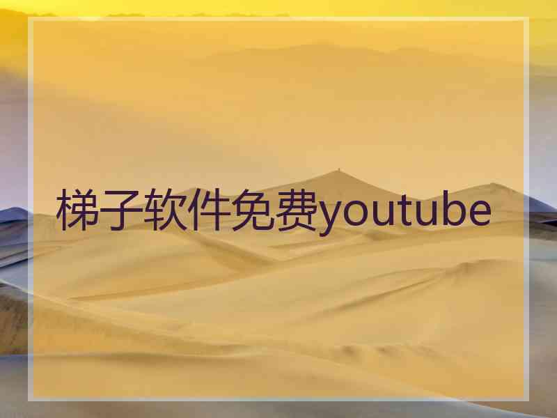 梯子软件免费youtube