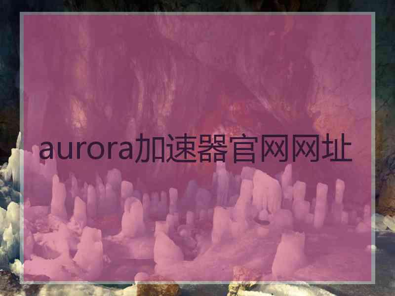 aurora加速器官网网址