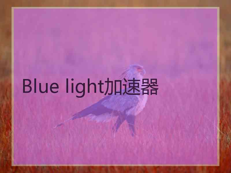 Blue light加速器
