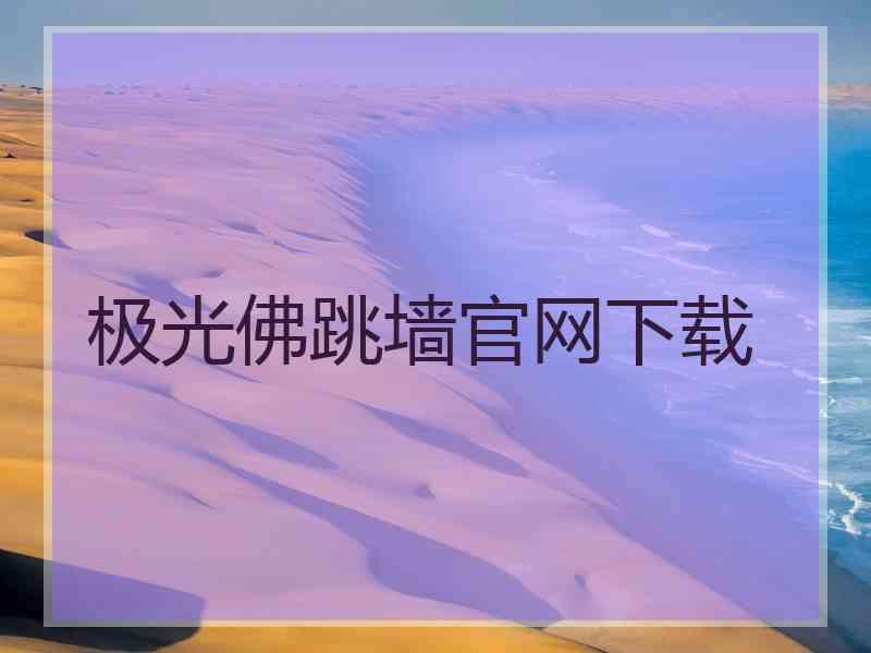 极光佛跳墙官网下载