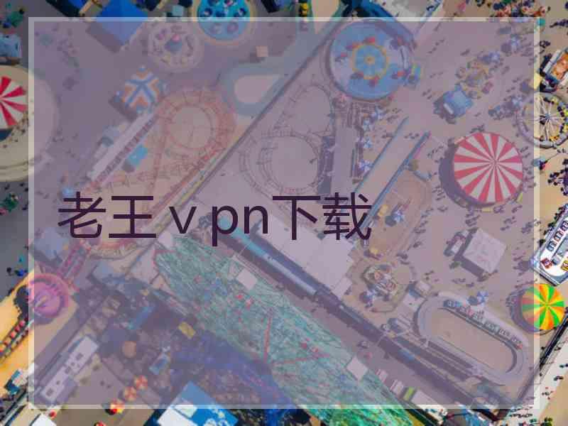 老王ⅴpn下载