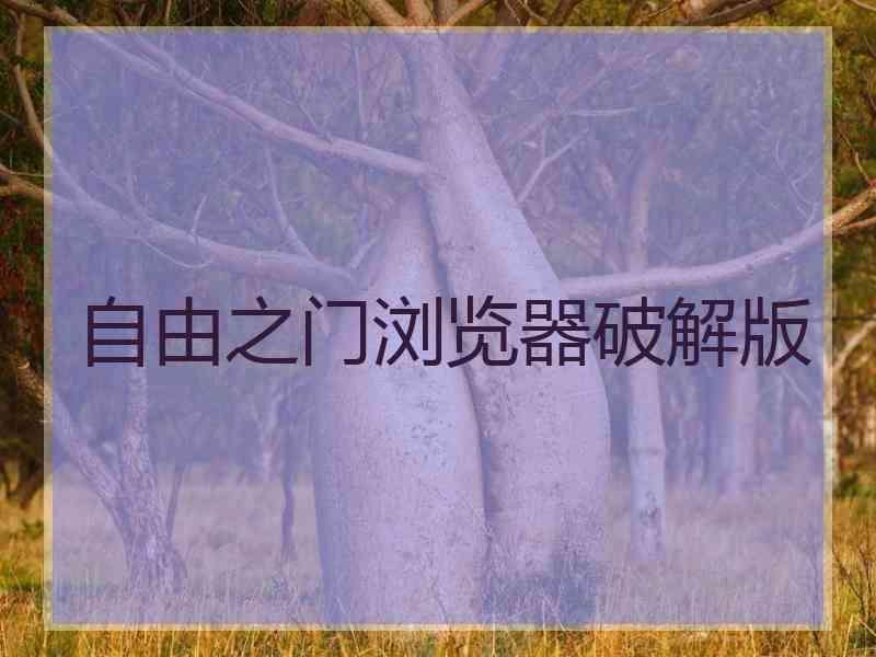 自由之门浏览器破解版