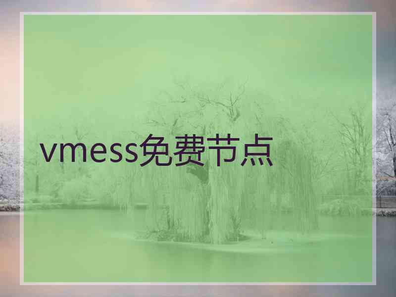 vmess免费节点