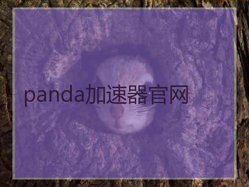 panda加速器官网
