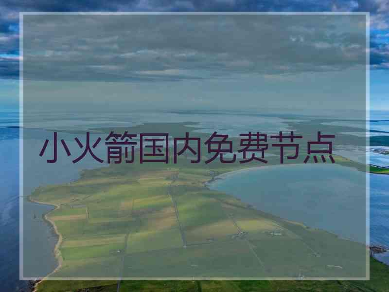 小火箭国内免费节点