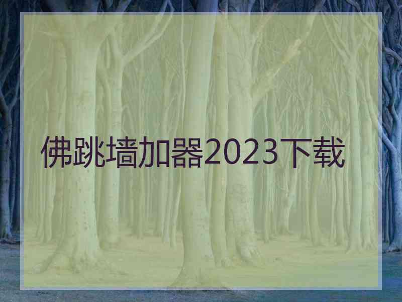 佛跳墙加器2023下载