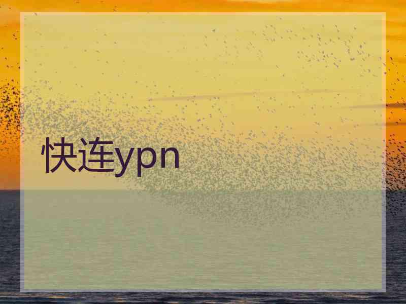 快连ypn