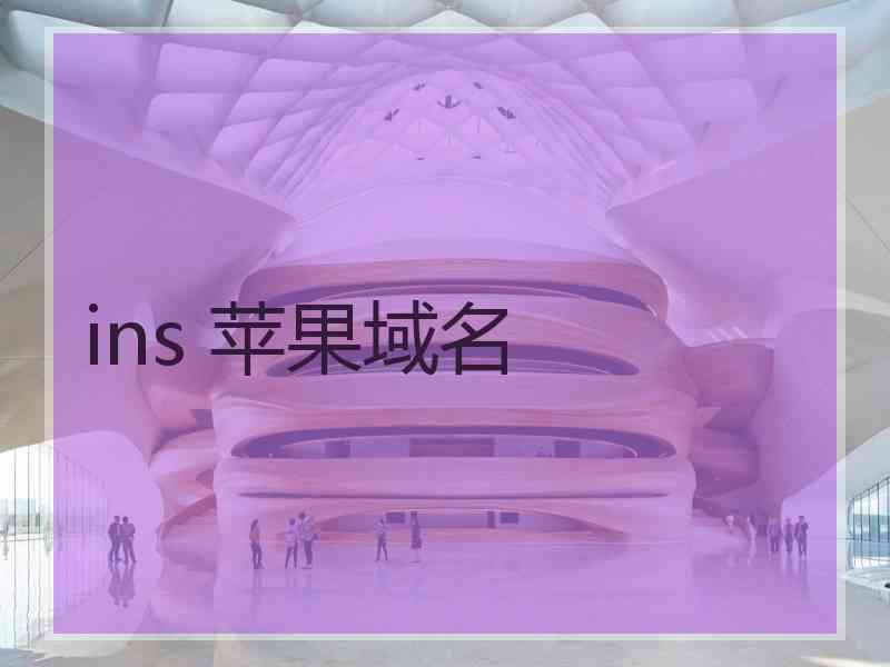 ins 苹果域名