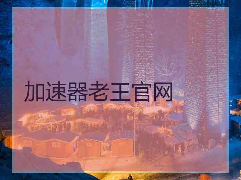 加速器老王官网