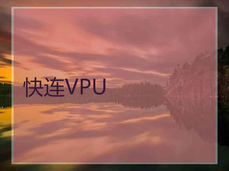 快连VPU