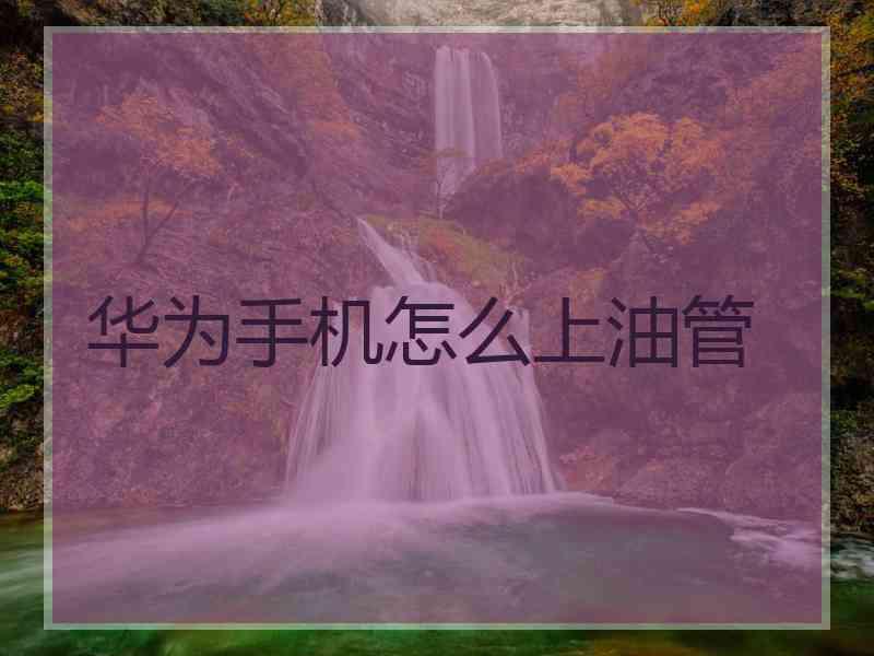 华为手机怎么上油管