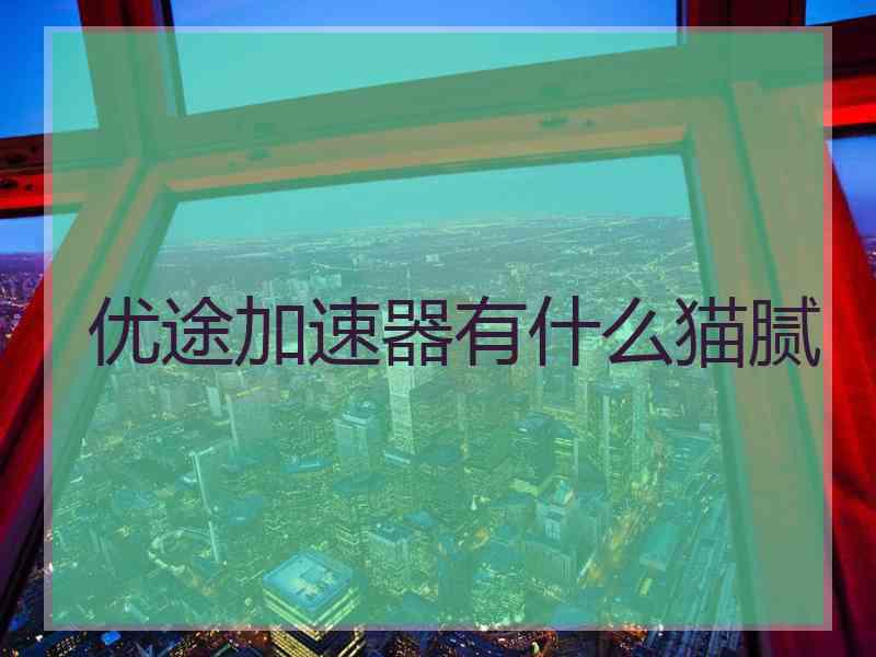 优途加速器有什么猫腻