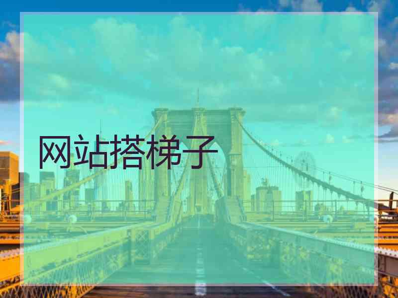 网站搭梯子