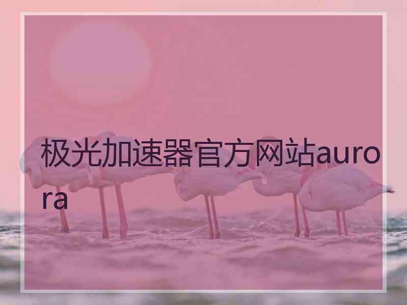 极光加速器官方网站aurora