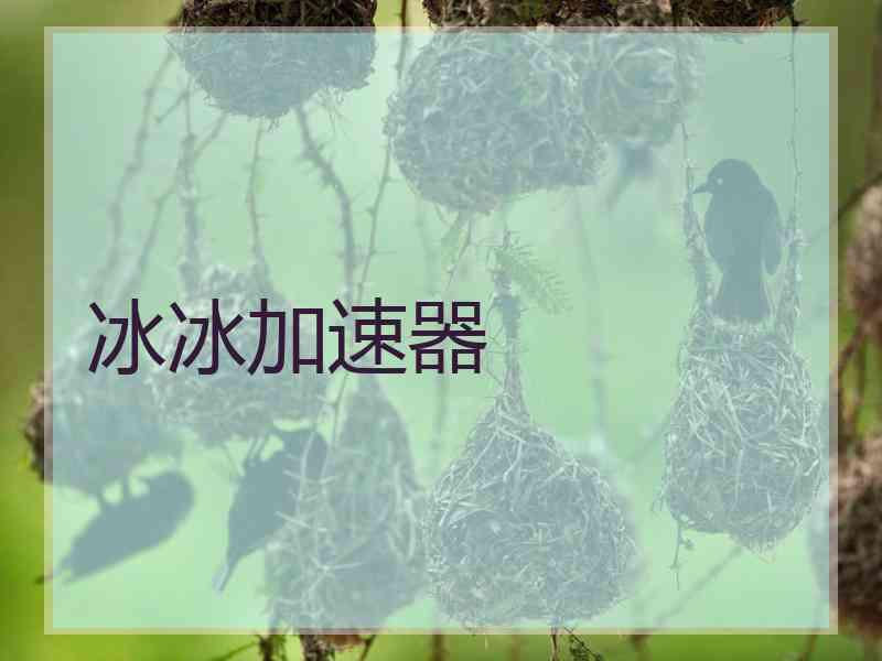 冰冰加速器
