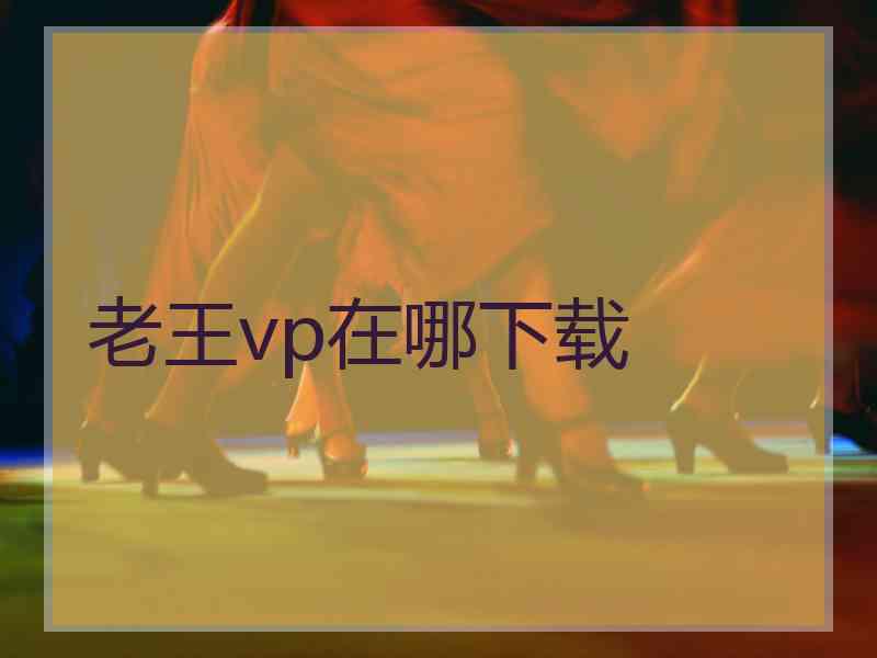 老王vp在哪下载