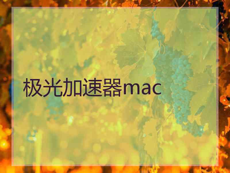 极光加速器mac