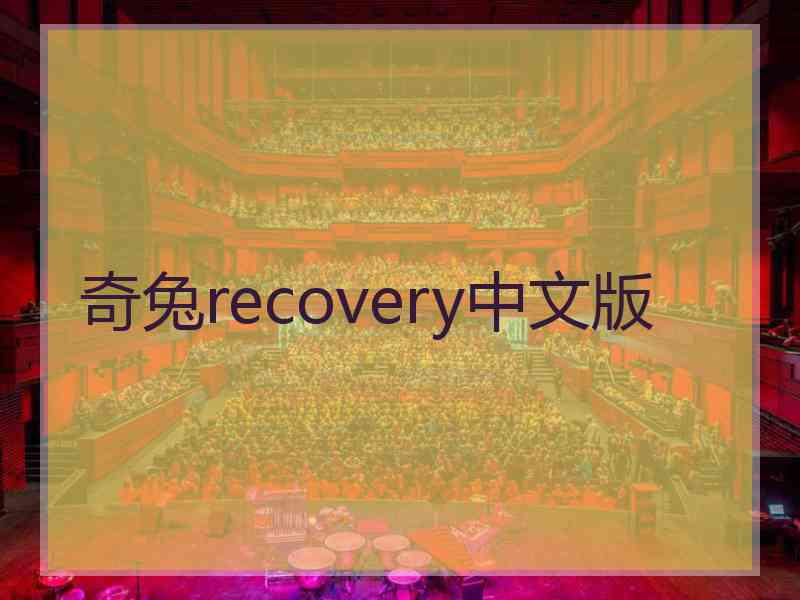 奇兔recovery中文版