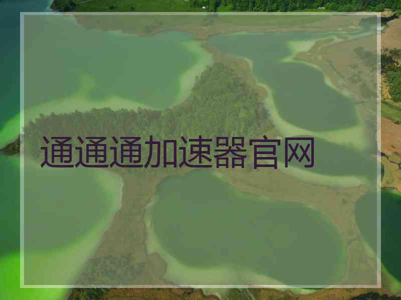 通通通加速器官网